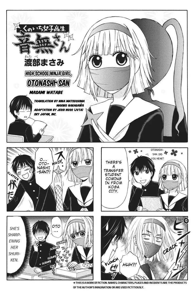 Kunoichi Joshikousei Otonashi-san Chapter 8 1